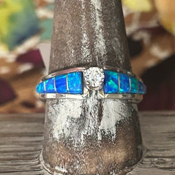NWT Marlene S. Zuni Handmade Opal Ring - Picture 3 of 6